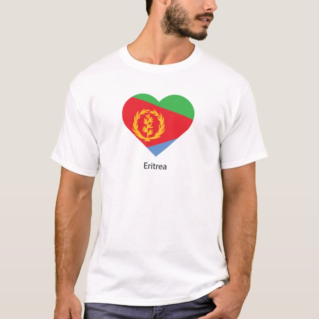 Camiseta Amo Eritrea (Anverso)