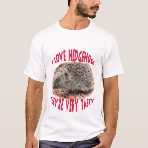 Camiseta Amo erizos… que son muy sabrosos