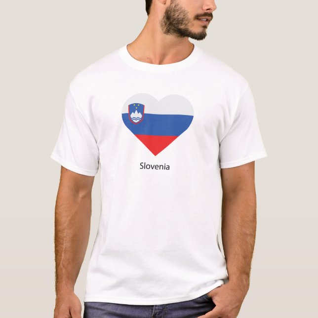 Camiseta Amo Eslovenia (Anverso)