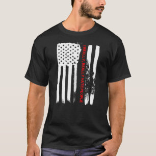 Camiseta Amo Estados Unidos De Verdad Odio A La Gente De La