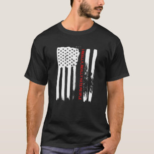 Camiseta Amo Estados Unidos De Verdad Odio A La Gente Por L