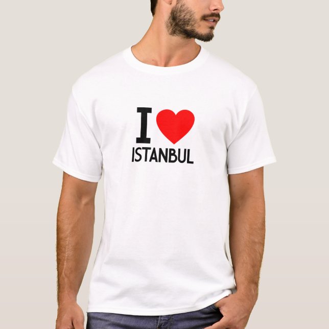 Camiseta Amo Estambul (Anverso)