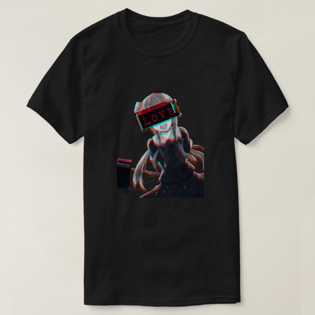 Camiseta Amo estético Yuno Gasai por Mirai Nikki Classic (Diseño del anverso)