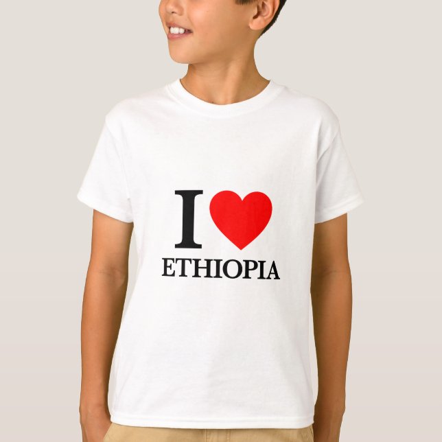 Camiseta Amo Etiopía (Anverso)