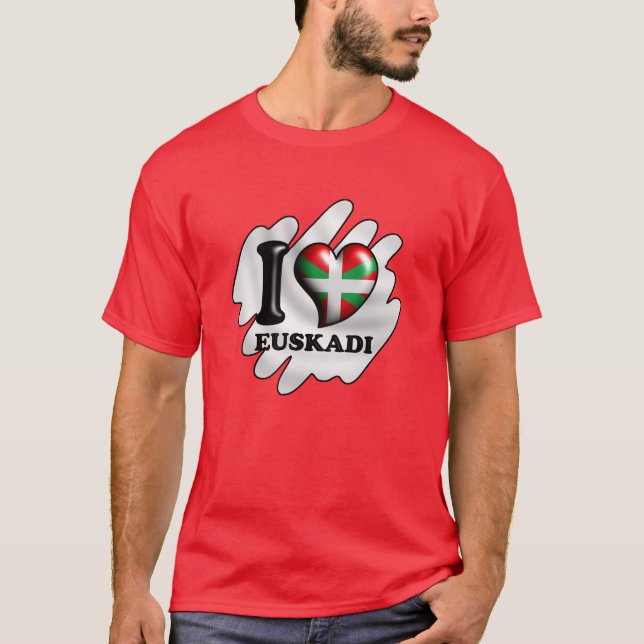 Camiseta amo euskadi (Anverso)