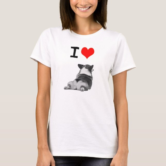 Camiseta Amo extremos del Corgi (Anverso)