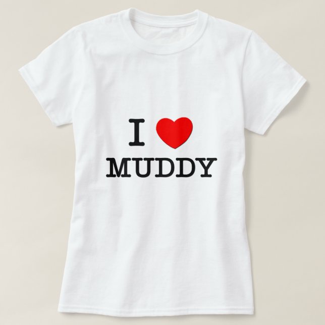 Camiseta Amo fangoso (Diseño del anverso)
