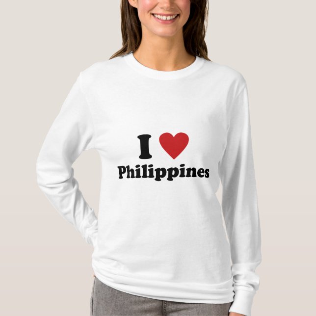 Camiseta Amo Filipinas (Anverso)