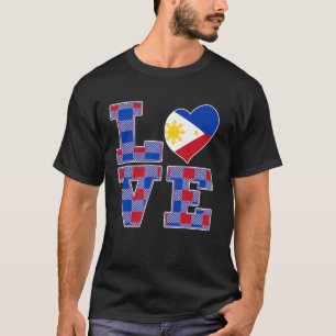 Camiseta Amo Filipinas Amo Manila Hea Bandera Filipina