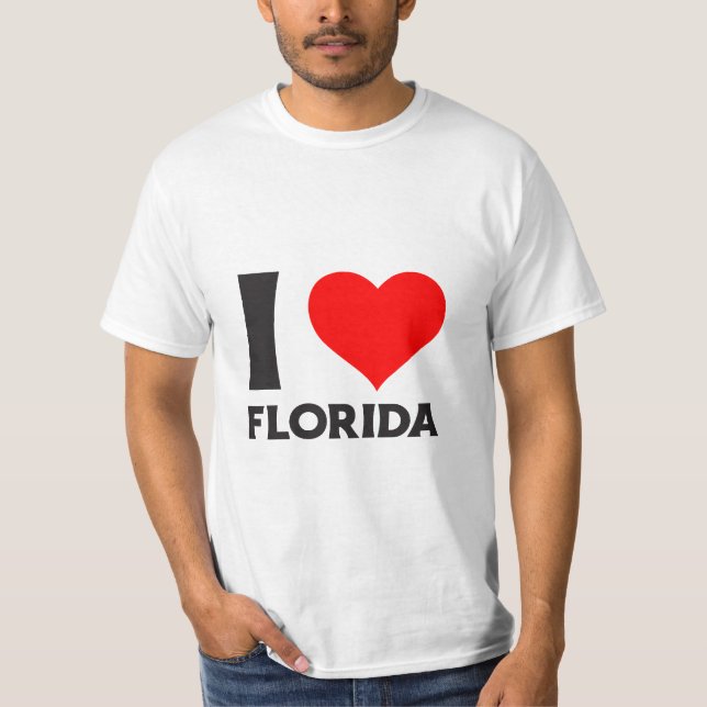 Camiseta amo Florida (Anverso)