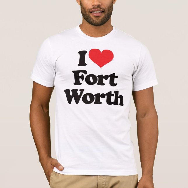 Camiseta Amo Fort Worth (Anverso)