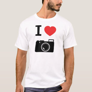Camiseta Amo fotografía