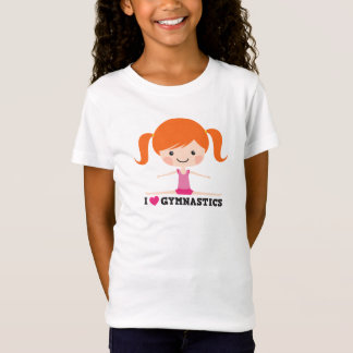 Camiseta Amo fractura del lado del chica del dibujo animado