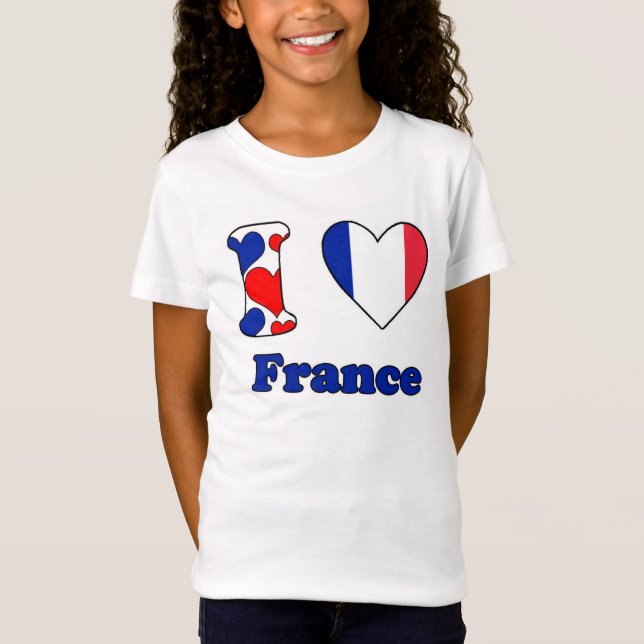 Camiseta Amo Francia (Anverso)