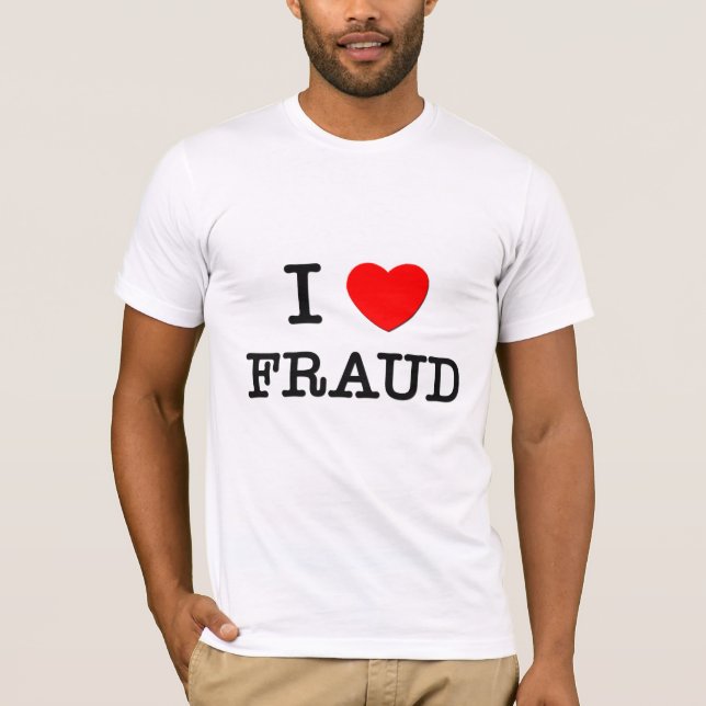 Camiseta Amo fraude (Anverso)