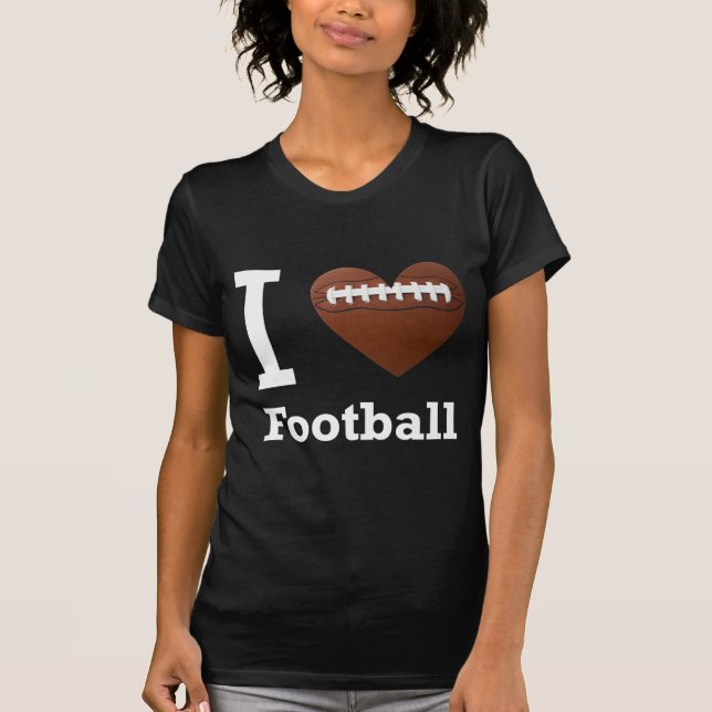 Camiseta Amo fútbol (Anverso)