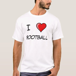 Camiseta Amo fútbol