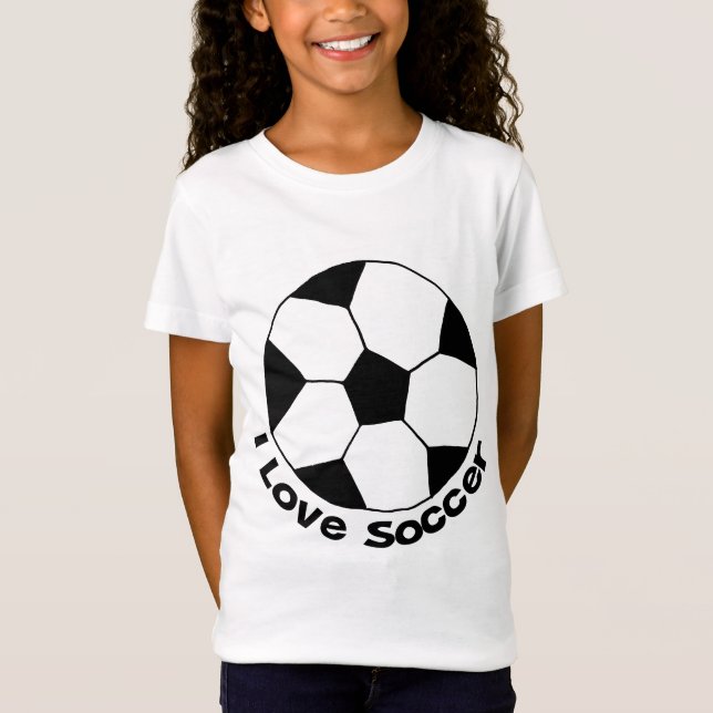 Camiseta Amo fútbol (Anverso)