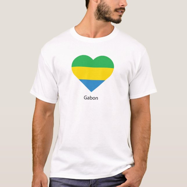 Camiseta Amo Gabón (Anverso)