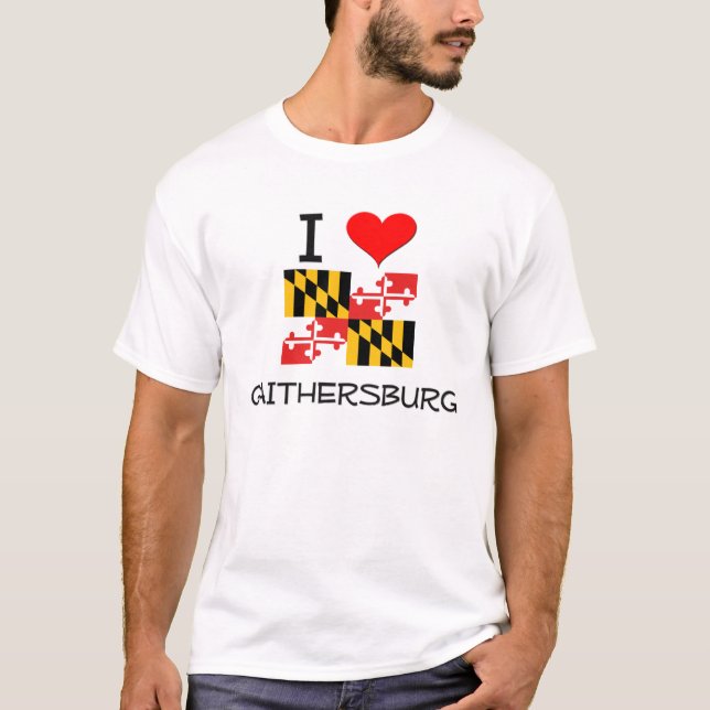 Camiseta Amo Gaithersburg Maryland (Anverso)