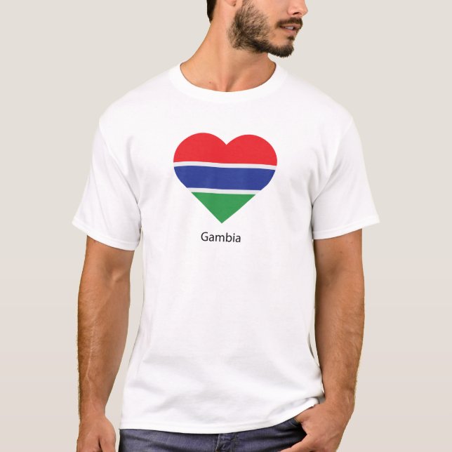 Camiseta Amo Gambia (Anverso)
