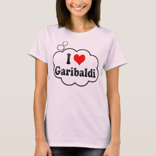 Camiseta Amo Garibaldi, el Brasil