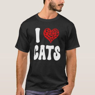 Camiseta Amo Gatos Me Encantan Los Gatos Por Gato Maravillo
