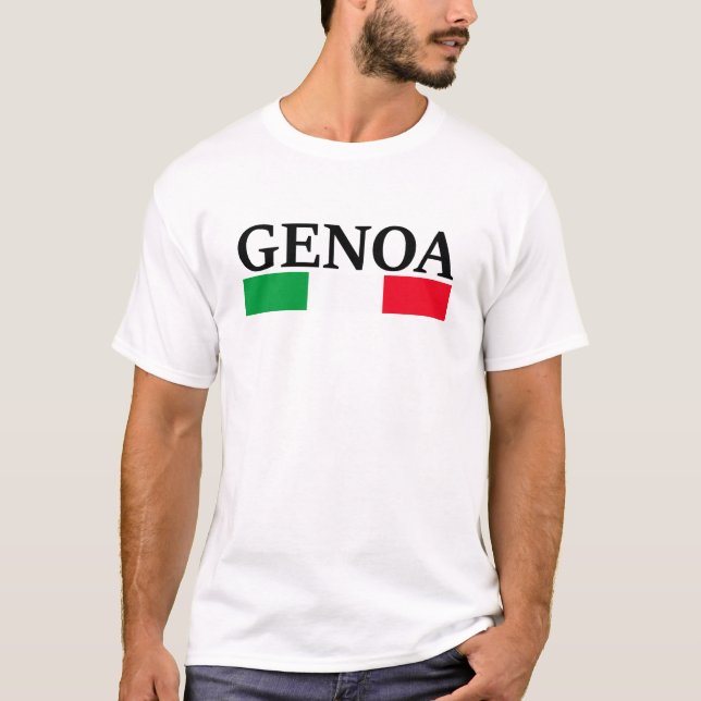 Camiseta Amo Génova (Anverso)