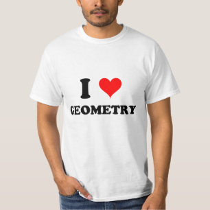 Camiseta Amo geometría