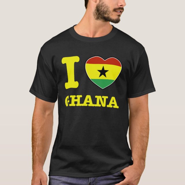 Camiseta Amo Ghana (Anverso)