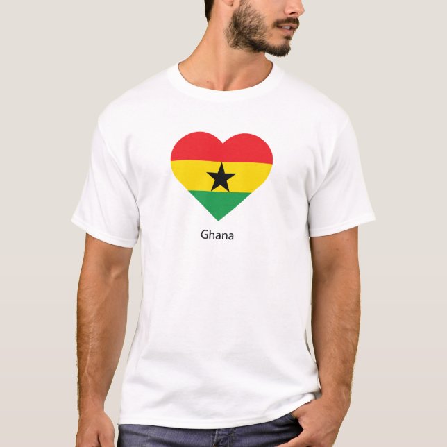 Camiseta Amo Ghana (Anverso)