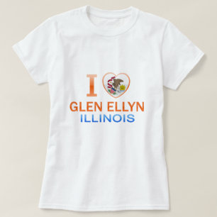 Camiseta Amo Glen Ellyn, IL