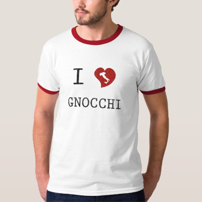 Camiseta Amo Gnocchi (Anverso)