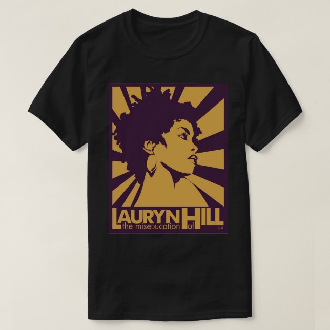 Camiseta Amo gracioso hombre estadounidense Lauryn Actor Hi (Diseño del anverso)