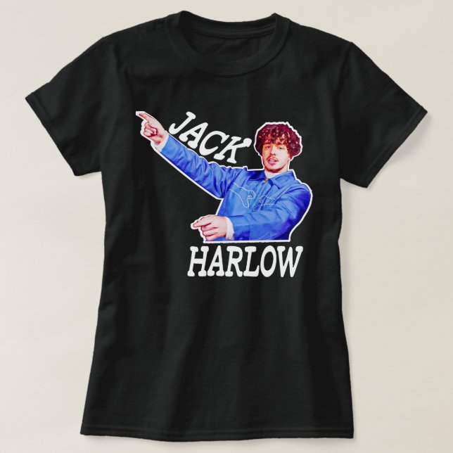 Camiseta Amo Gracioso Hombre Jack Harlow Regalos Para Todos (Diseño del anverso)