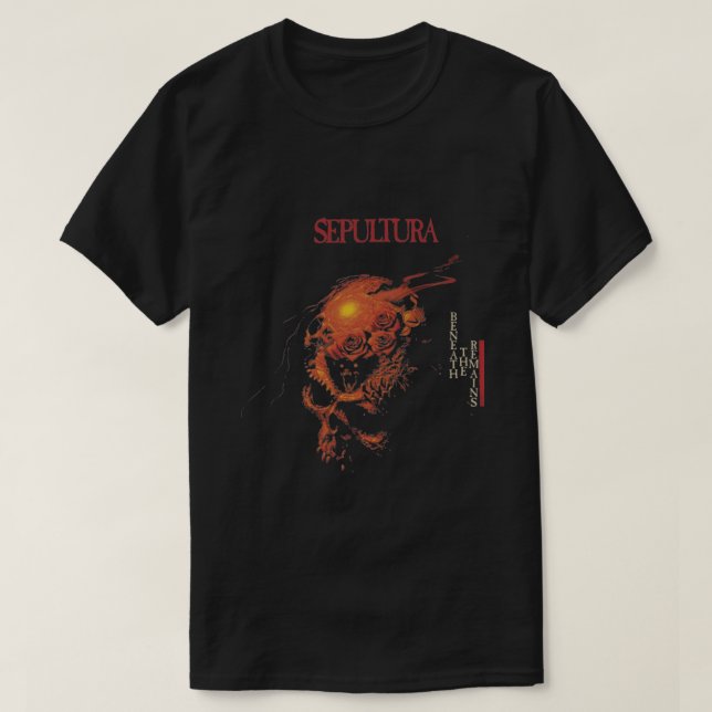 Camiseta Amo gráfico Sepultura Bajo La Mercadería De Fanáti (Diseño del anverso)