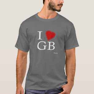 Camiseta Amo Gran Bretaña