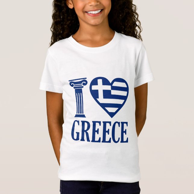 Camiseta Amo Grecia (Anverso)