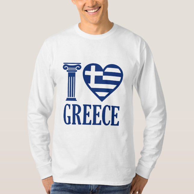 Camiseta Amo Grecia (Anverso)