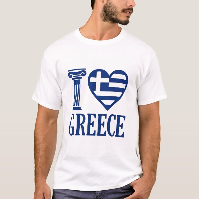 Camiseta Amo Grecia (Anverso)