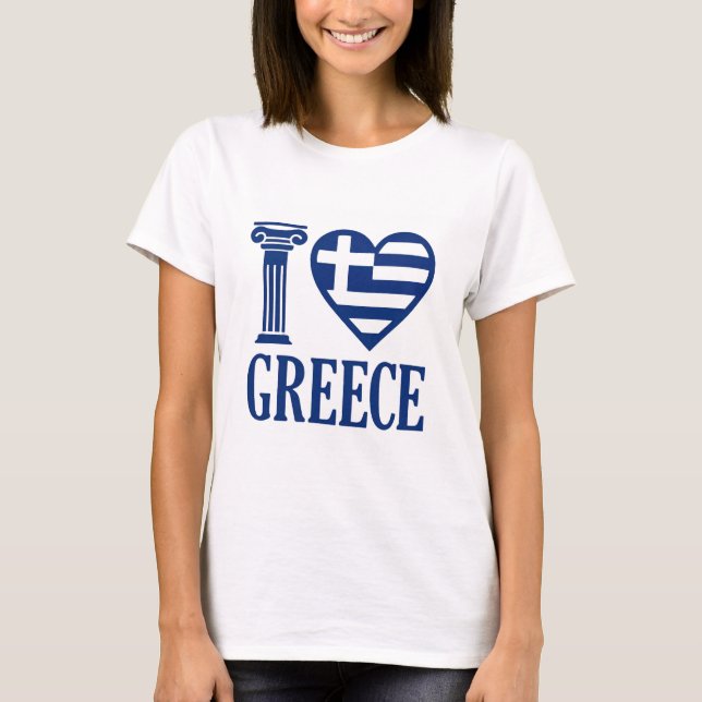 Camiseta Amo Grecia (Anverso)