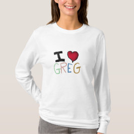Camiseta Amo Greg
