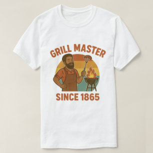 Camiseta Amo Grill Desde 1865 El 18 De Junio Herencia BBQ