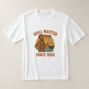Camiseta Amo Grill Desde 1865 El 18 De Junio Herencia BBQ