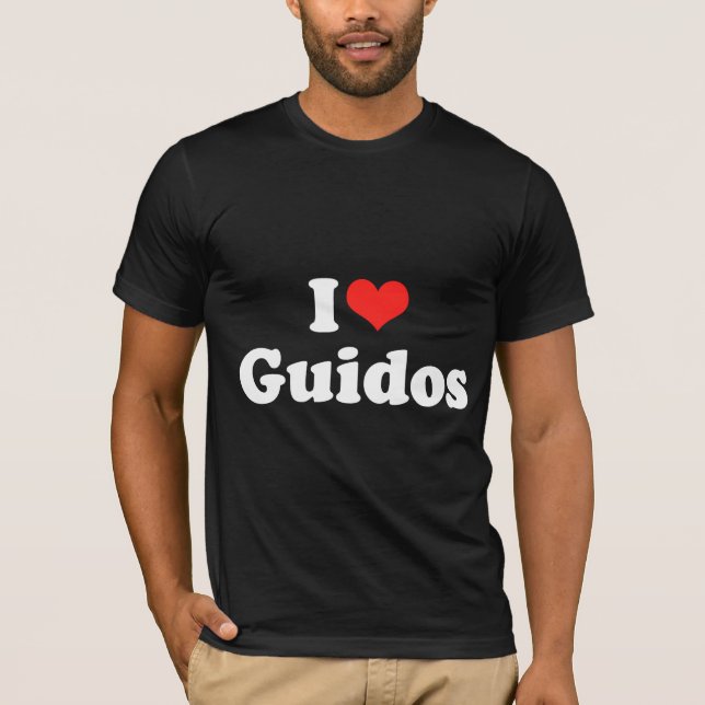 Camiseta Amo Guidos (Anverso)