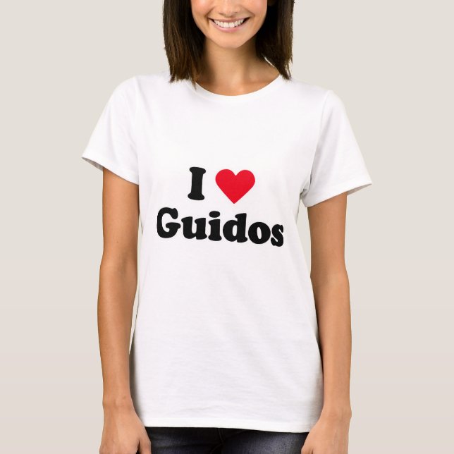 Camiseta Amo guidos (Anverso)