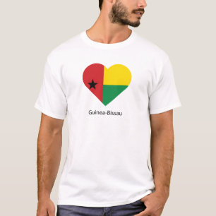 Camiseta Amo Guinea-Bissau