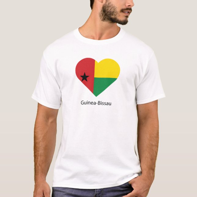 Camiseta Amo Guinea-Bissau (Anverso)