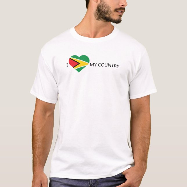 Camiseta Amo Guyana (Anverso)