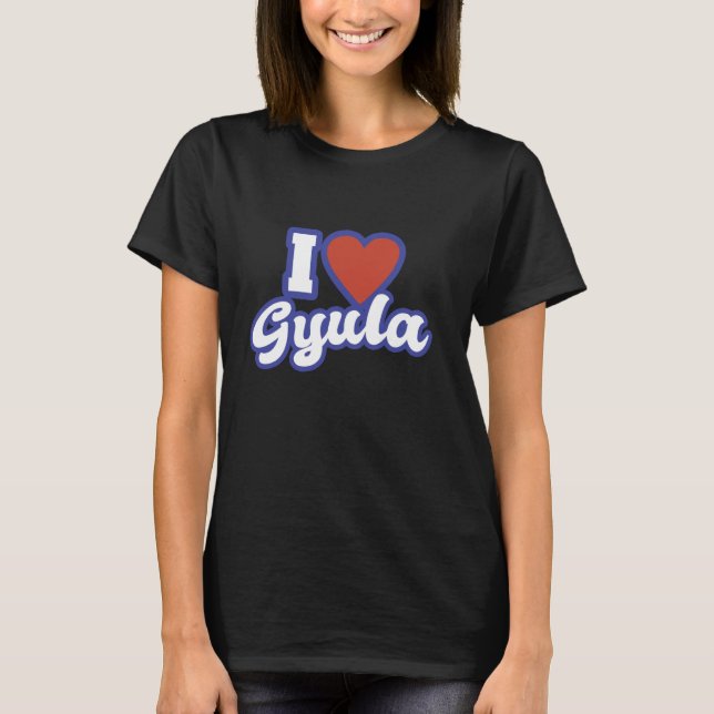 Camiseta Amo Gyula (Anverso)